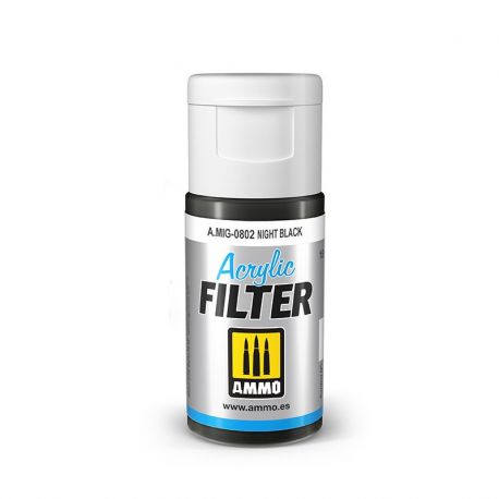 AMIG0802 Night Black 15ml.