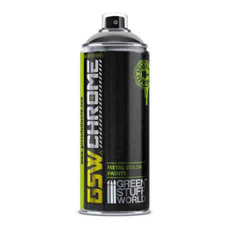 Black Chrome Spray Paint 400ml