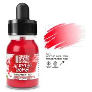 4274 Transparent Acrylic Ink - Red 30ml.
