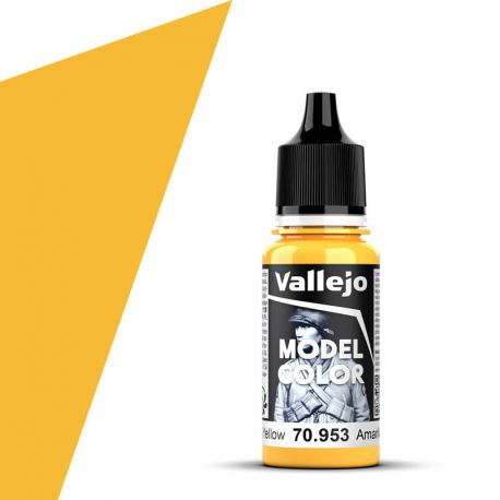 70.953 Flat Yellow 17ml.