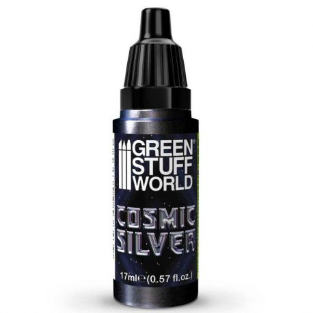 6283 Metallic Paint Cosmic Silver 17ml.