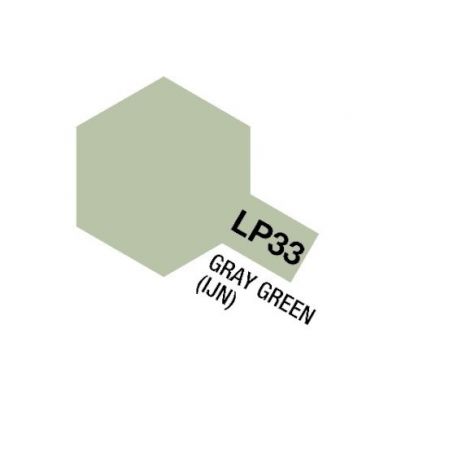 LP-33 Semi Gloss Gray Green (IJN) (SG) 10ml.