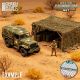 Miniature Camouflage Nets White 1:48