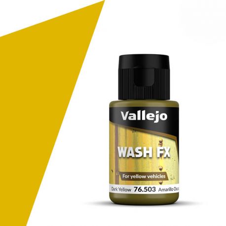 76.503 Wash Dark Yellow 35ml.