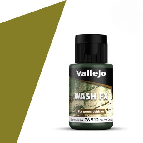 76.512 Wash Dark Green 35ml.