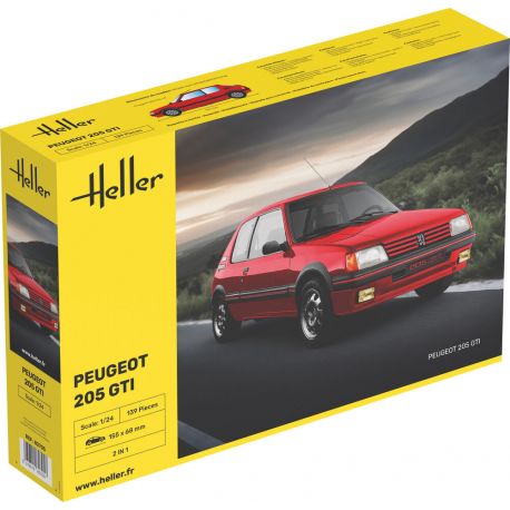 Heller Peugeot 205 GTI 82705 (1:24)