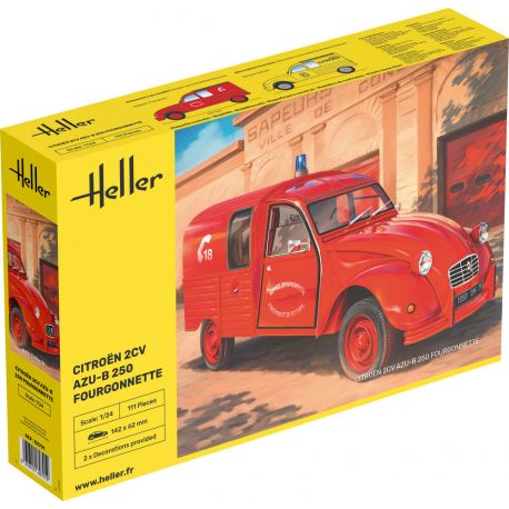 Heller Citroen 2CV AZU-B 250 Fourgonnette 82701 (1:24)