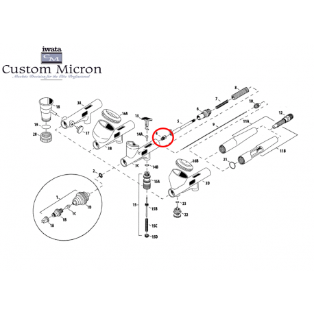 Needle Packing Screw Set with PTFE Packing I5902