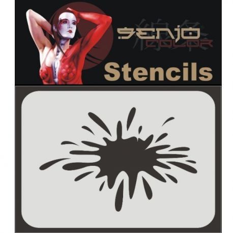 Senjo Color Splash Stencil