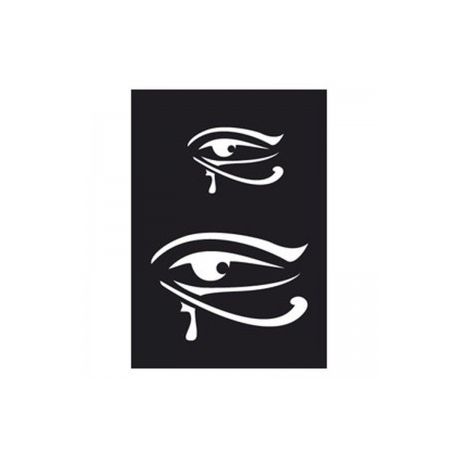 Selvklæbende Tattoo stencil. Egyptian Eye