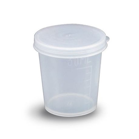 Bæger med låg 30ml (20 stk)