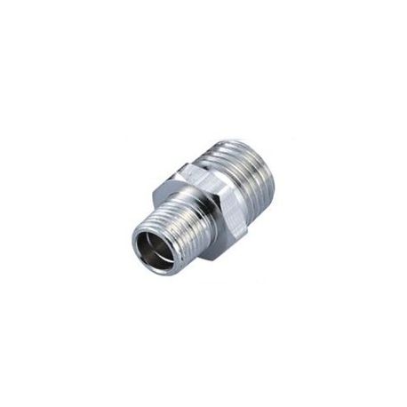1/8" han til 1/4" han brystnippel