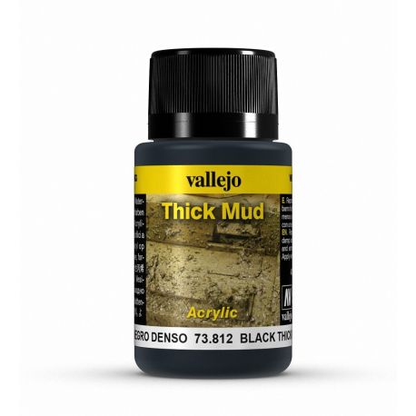 73.812 Black Thick Mud 40ml.
