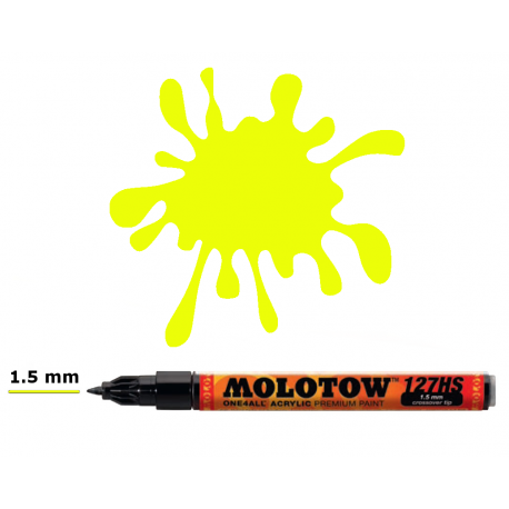 MOLOTOW™ ONE4ALL 127HS-CO Neon Yellow