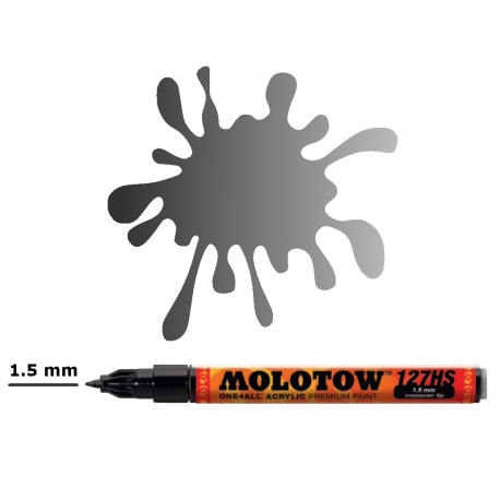 MOLOTOW™ ONE4ALL 127HS-CO Metallic Black