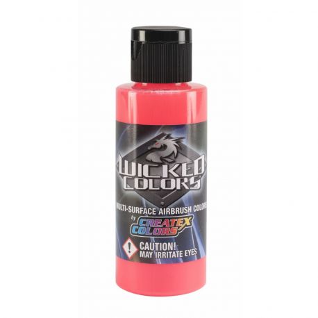 W022 Wicked Fluorescent Red 60ml﻿