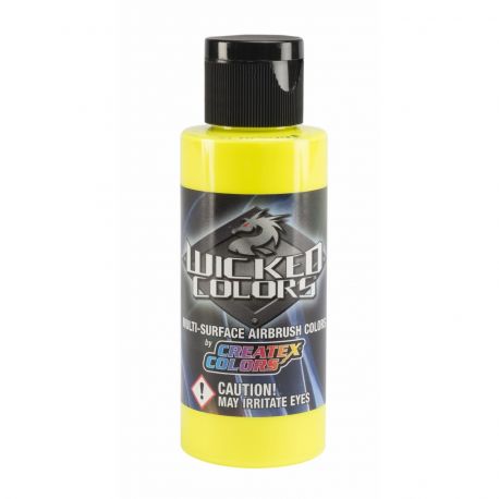 W024 Wicked Fluorescent Yellow 60ml﻿