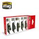AMIG7161 Modern Russian Camo Colors Vol.2 sæt 6 x 17 ml.