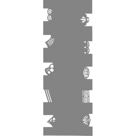 Createx Nail Stencil French No.5