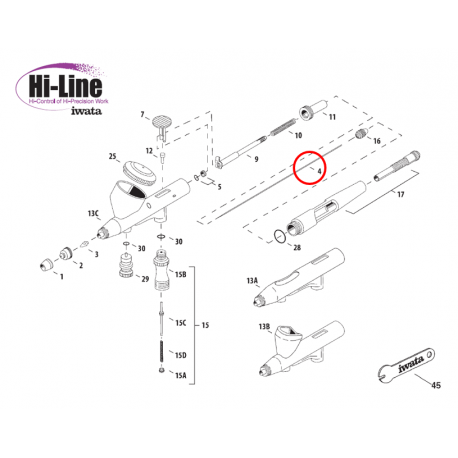 Iwata Needle (H2 and R3) I0751