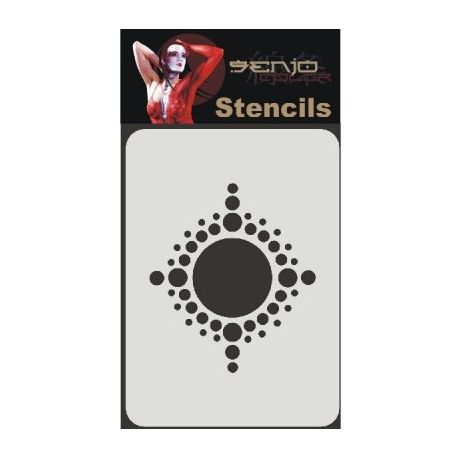 Senjo Color Suncircle﻿ Stencil