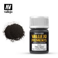 73.116 Vallejo Pigment Carbon Black (Smoke Black) 35ml.