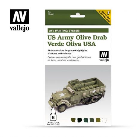 71.402 AFV US Army Olive Drab 6 x 8ml
