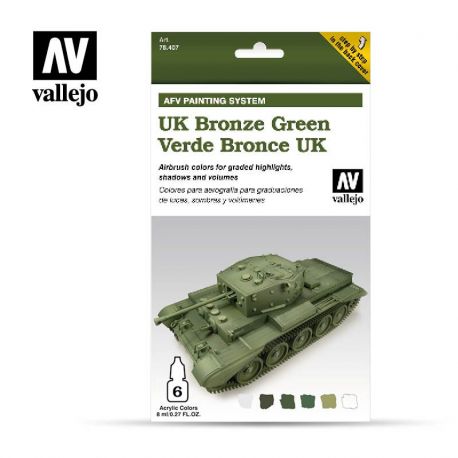 71.407 AFV UK Bronce Green 6 x 8ml