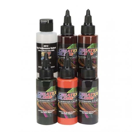 5082 Createx Illustration Secondary set 6 x 60ml﻿