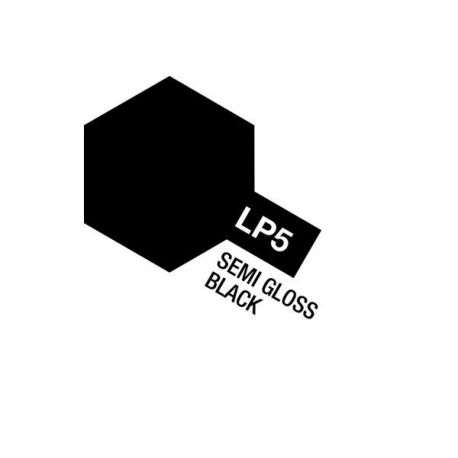 LP-5 Semi Gloss BLACK 10ml.