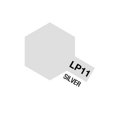 LP-11 Metallic Gloss Silver 10ml.