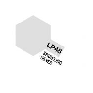 LP-48 Metallic Gloss Sparkling Silver 10ml.