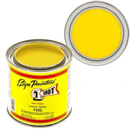 132-L One Shot Lemon Yellow 118ml