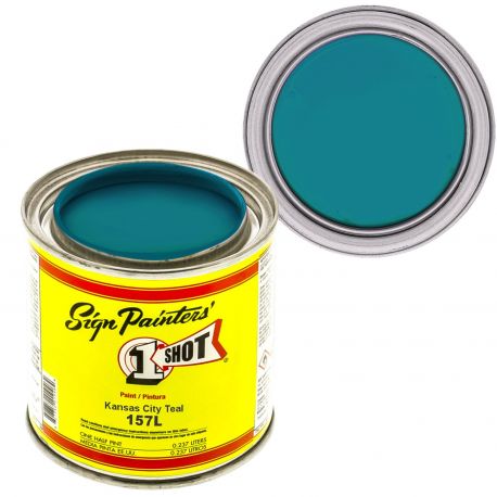 157-Q One Shot Kansas City Teal 118ml