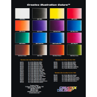 Createx Illustration color chart