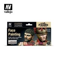 70.119  Face Painting sæt 8 x 17ml