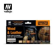 70.182 Wood & Leather sæt 8 x 17ml