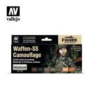 70.180 Waffen-SS Camouflage sæt 8 x 17ml
