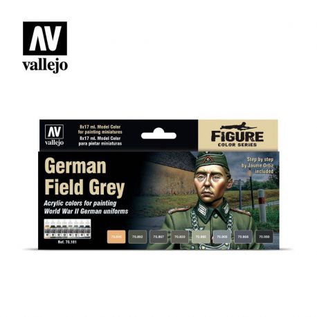 70.181 German Field Grey sæt 8 x 17ml