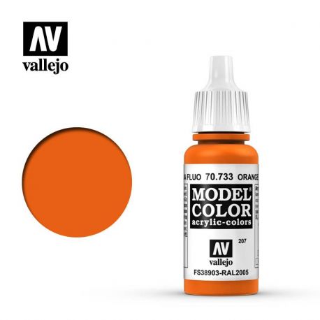 70.733 Fluorescent Orange 17ml.