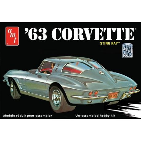 AMT 1963 Chevy Corvette 1:25