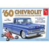 AMT 1960 Chevy Custom Fleetside Pickup w/Go Kart 1:25
