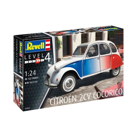 Revell Citroën 2 CV Cocorico 07653 (1:24)