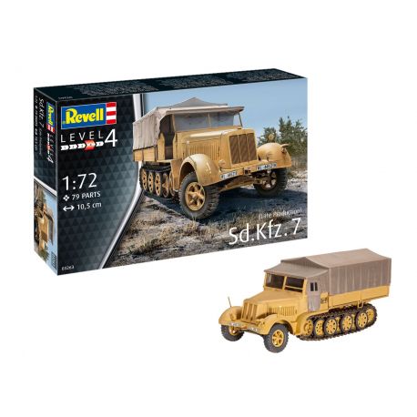 Revell Sd.Kfz. 7 (Late Production) 03263 (1:72)