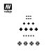 Vallejo Assorted German WWII Tank Markings ST-AFV001
