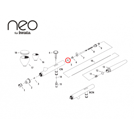 Iwata O-ring N1501