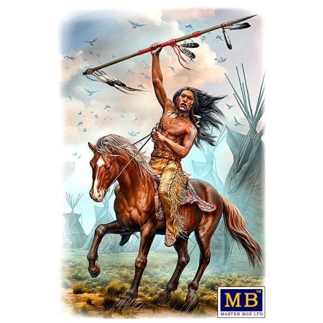 Indian Wars Series. Buffalo Hunter. Running Bear 1:24