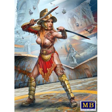 Spaceport. Dimachaerus (master of two blades) Champion – “Parselen” AKA Helen Parsons. 1:24
