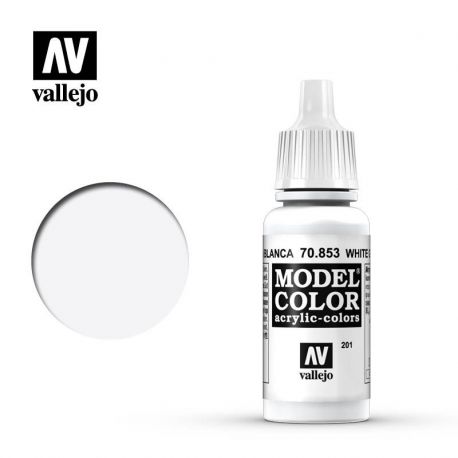 70.853 White Glaze 17ml.