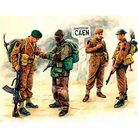 World War II era Series, British commandos 1:35